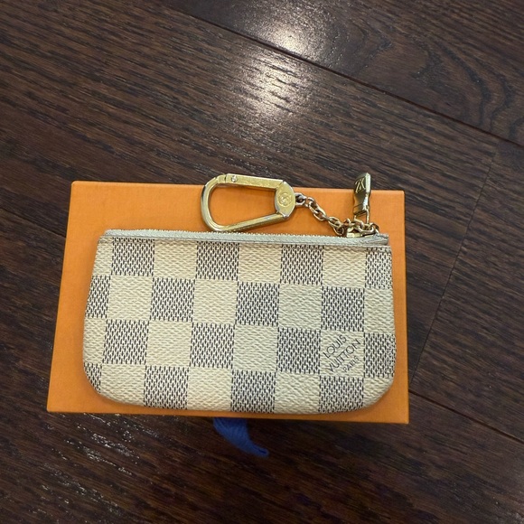 Louis Vuitton key pouch damier azur - Picture 2 of 8